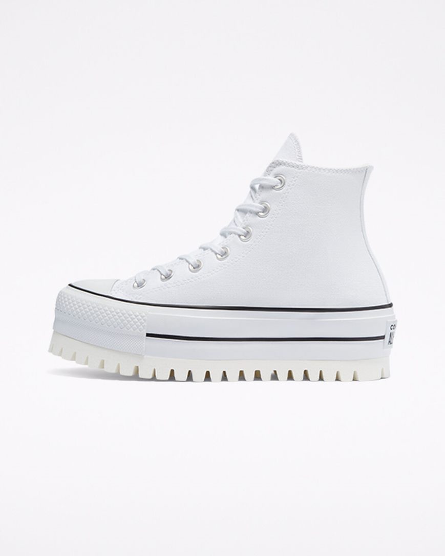 Women's Converse Chuck Taylor All Star Trek High Top Platform Shoes White | AU 108CET